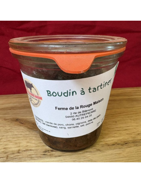 Boudin à tartiner