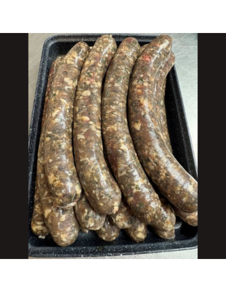 Saucisse bœuf aux herbes